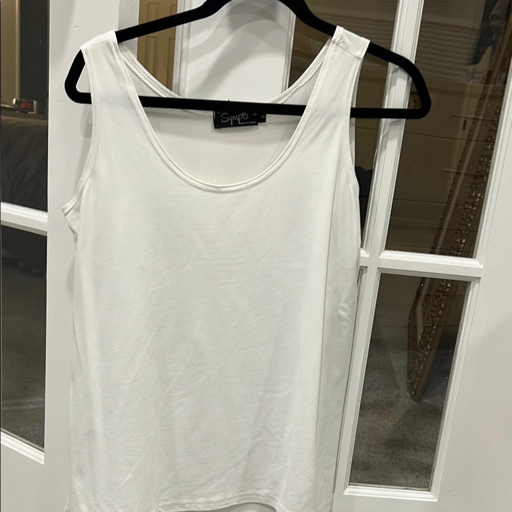 Simply Vera White Tank Top